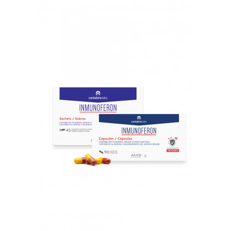 Comprar INMUNOFERON 90 CAPS CANTABRIA LABS online - Farmacia Coliseum