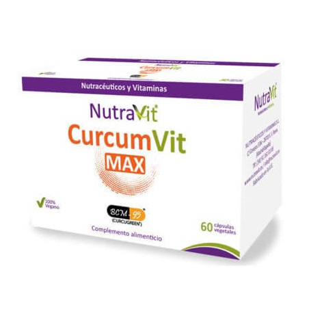 Comprar online CURCUMVIT MAX 60 CAP NUTRAVIT - Farmacia Coliseum