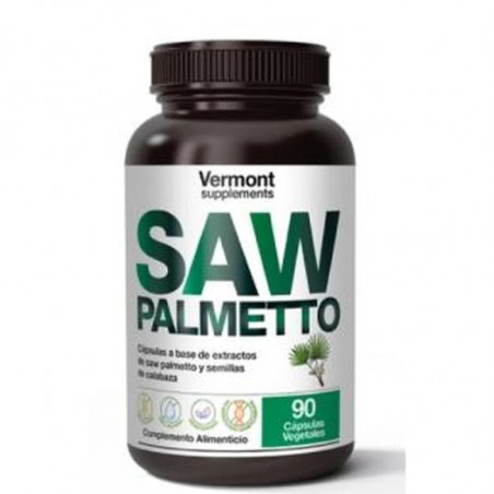 Comprar online SAW PALMETO 90 VEGI CAP VERMONT - Farmacia Coliseum