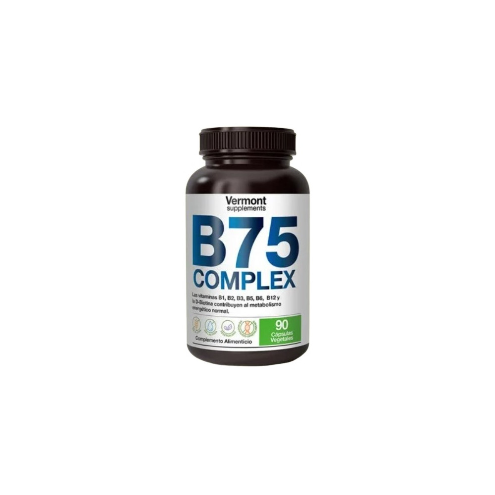 Comprar online B75 COMPLEX 90 CAP VERMONT - Farmacia Coliseum