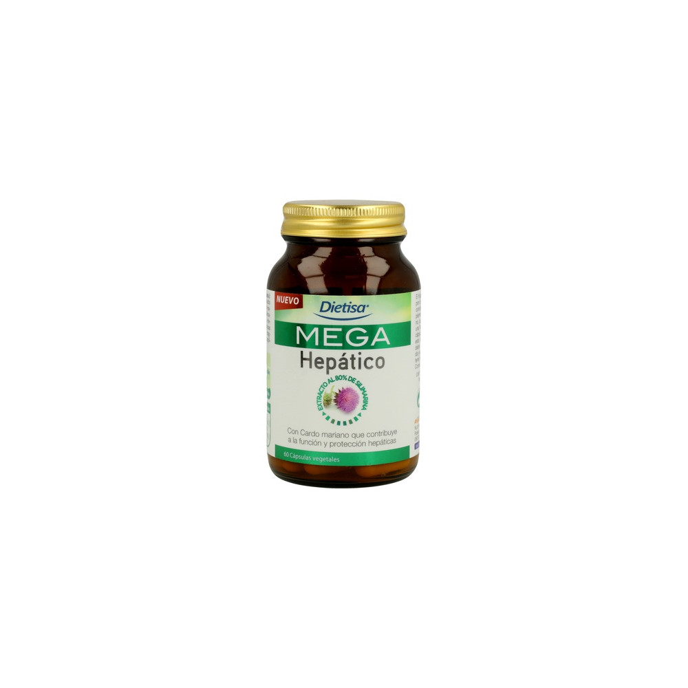 Comprar online MEGA HEPATICO 60 CAP DIETISA - Farmacia Coliseum