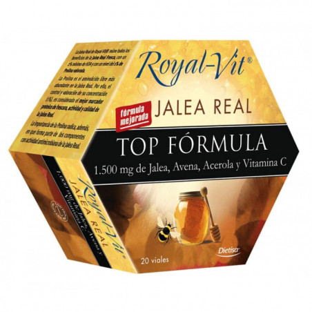 Comprar JALEA REAL ROYAL VIT TOP FORMULA 1500 MG 20 AMP DIETISA
