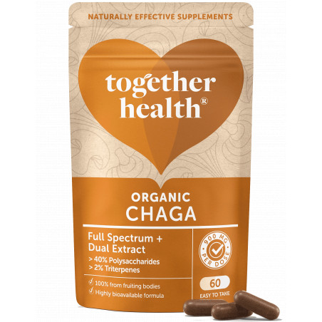Comprar online CHAGA 60 CAP TOGETHER HEALTH - Farmacia Coliseum
