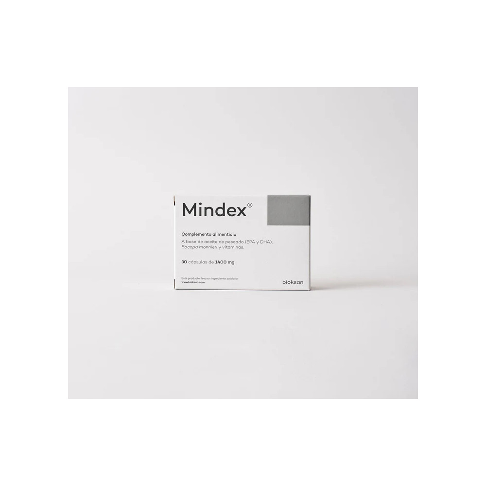 Comprar online MINDEX 30 CAPS BIOKSAN - Farmacia Coliseum
