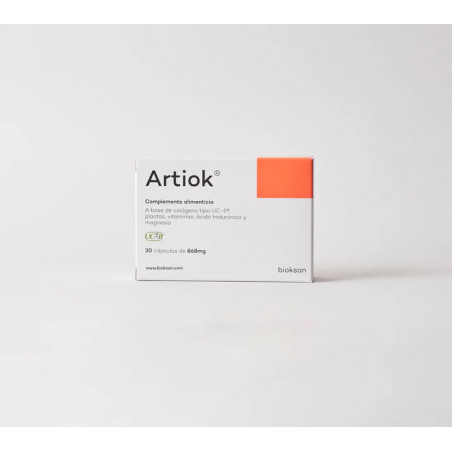 Comprar online ARTIOK 30 CAPS BIOKSAN - Farmacia Coliseum
