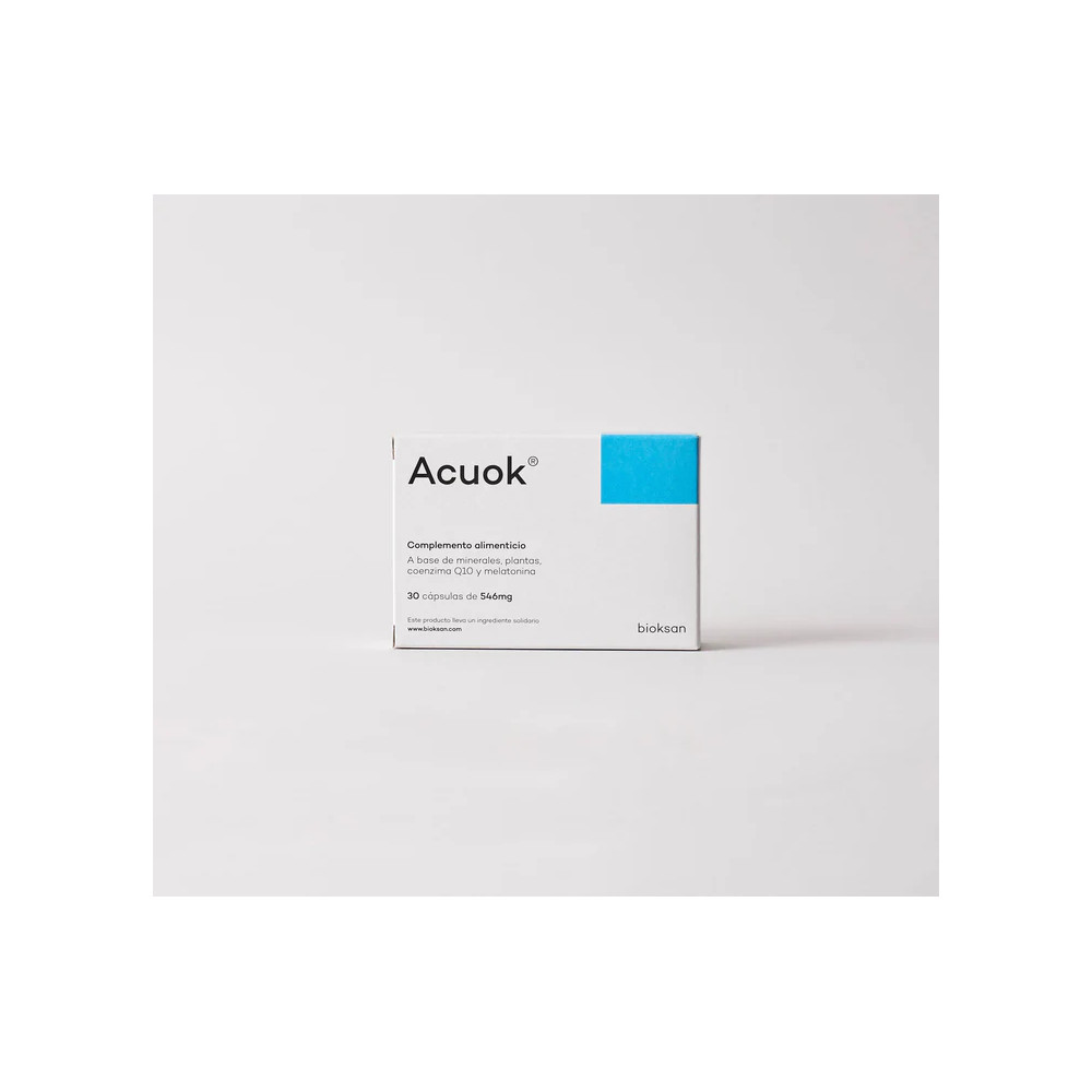 Comprar online ACUOK 30 CAPS BIOKSAN - Farmacia Coliseum