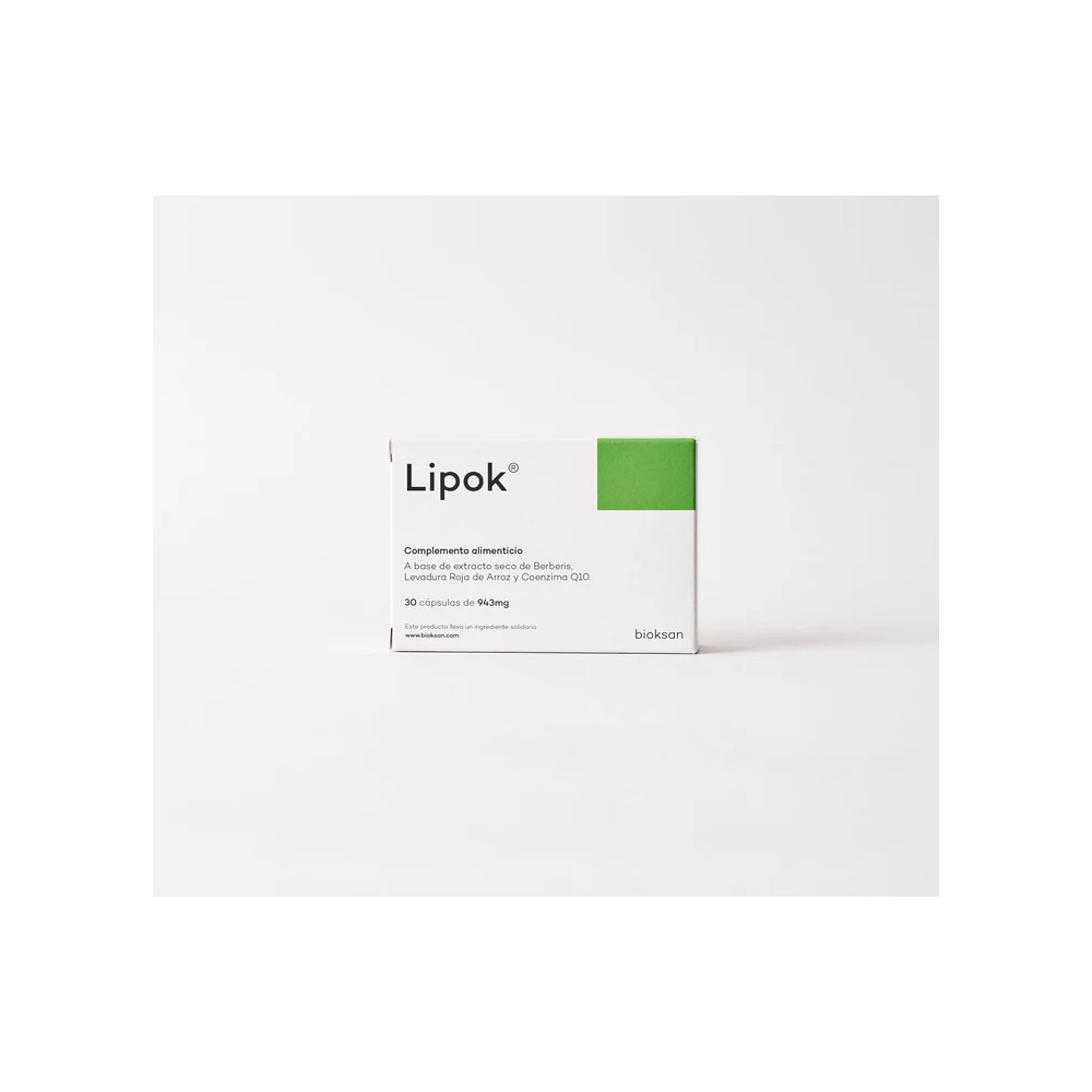 Comprar online LIPOK 943 MG 30 CAPS BIOKSAN - Farmacia Coliseum