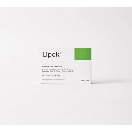 Comprar online LIPOK 943 MG 30 CAPS BIOKSAN - Farmacia Coliseum