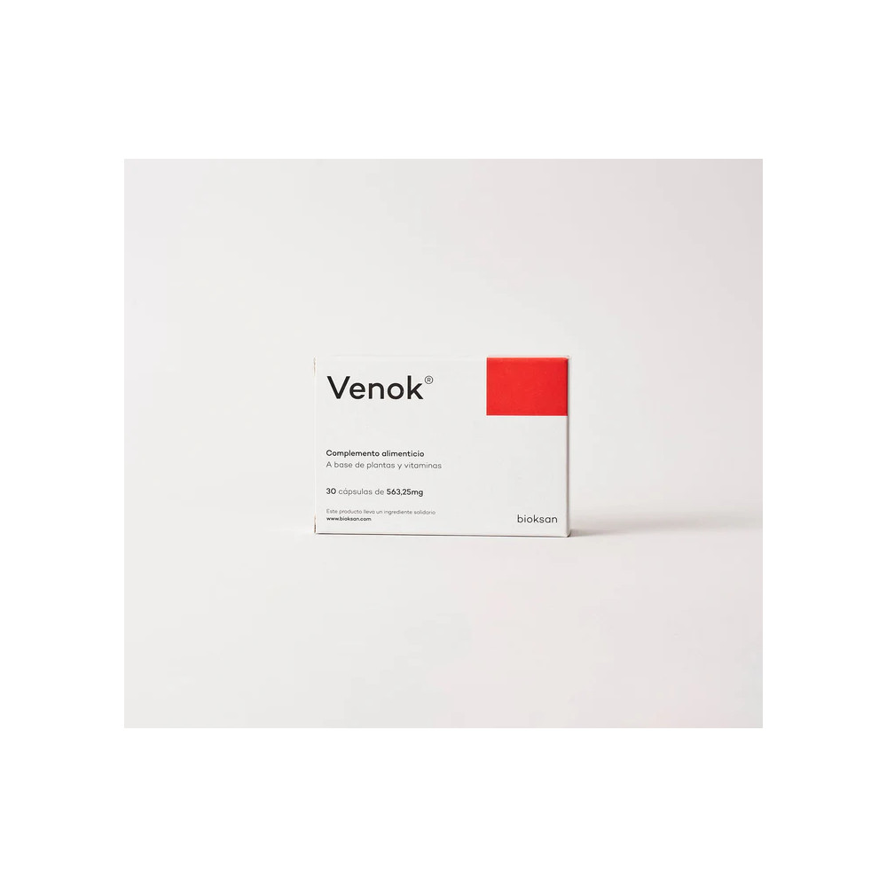 Comprar online VENOK 30 CAPS BIOKSAN - Farmacia Coliseum