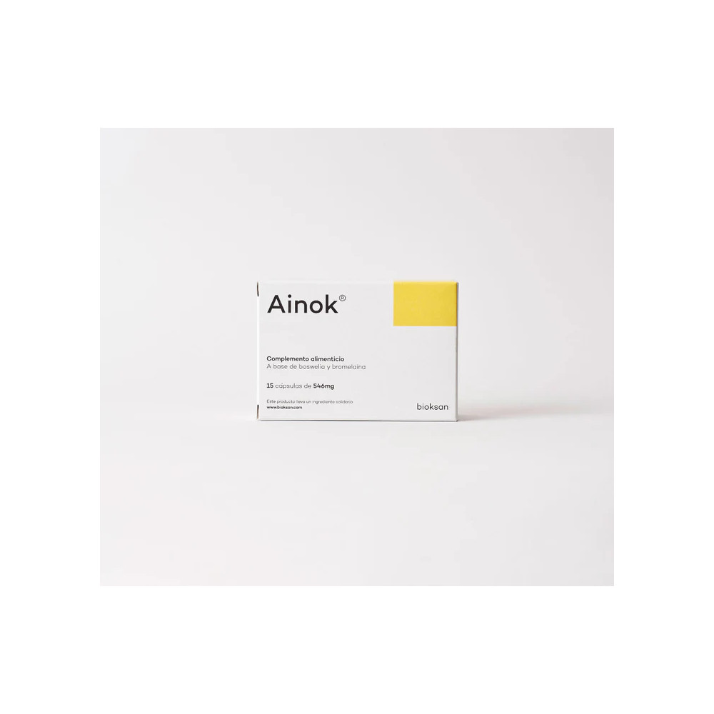 Comprar online AINOK 15 CAPS BIOKSAN - Farmacia Coliseum