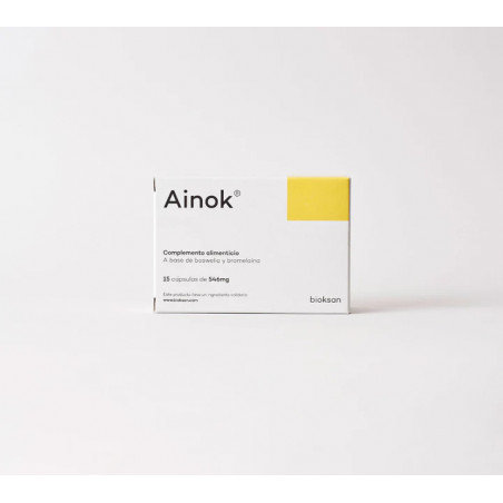 Comprar online AINOK 15 CAPS BIOKSAN - Farmacia Coliseum