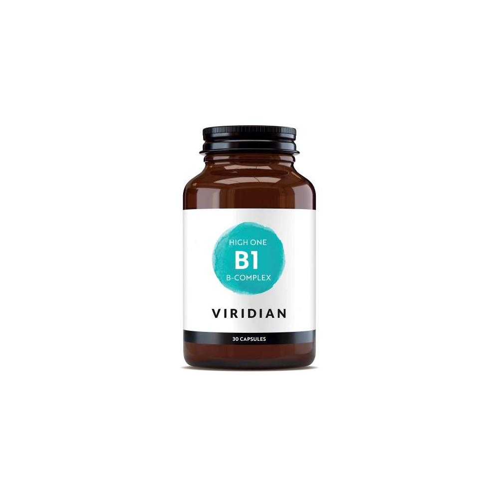 Comprar HIGH ONE B1 B-COMPLEX 30 CAP VIRIDIAN - Farmacia Coliseum