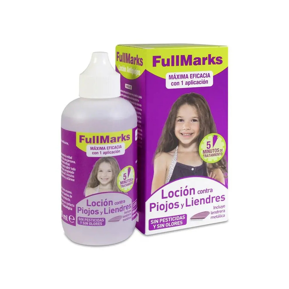 Comprar FULLMARKS SOL PEDICULICIDA 100 ML online - Farmacia Coliseum