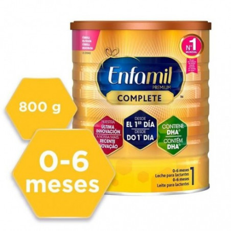 Comprar ENFAMIL 1 PREMIUM COMPLETE 800 G BOTE  - Farmacia Coliseum
