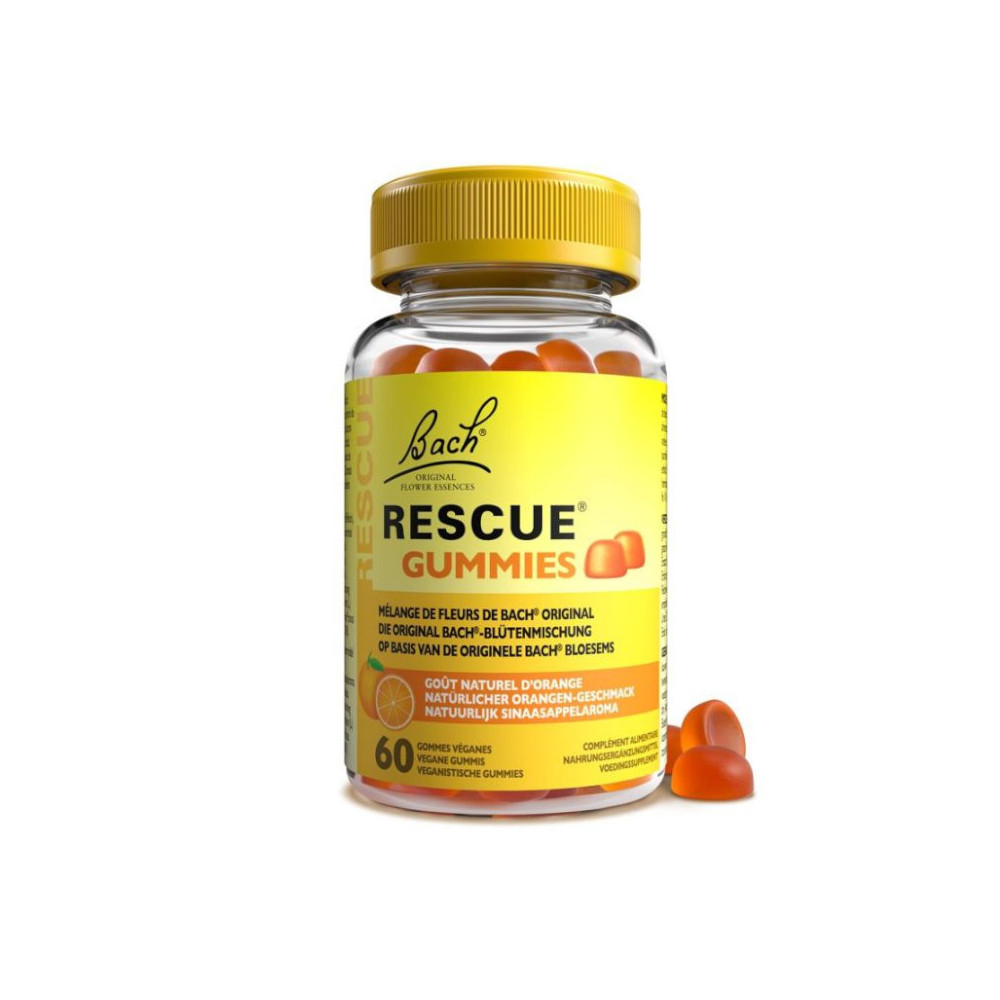 Comprar  BACH RESCUE GUMMIES 60 PAST GOMA SABOR NARANJA  - Coliseum