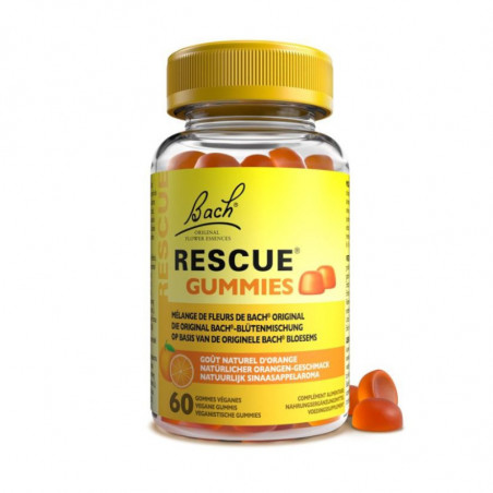 Comprar  BACH RESCUE GUMMIES 60 PAST GOMA SABOR NARANJA  - Coliseum
