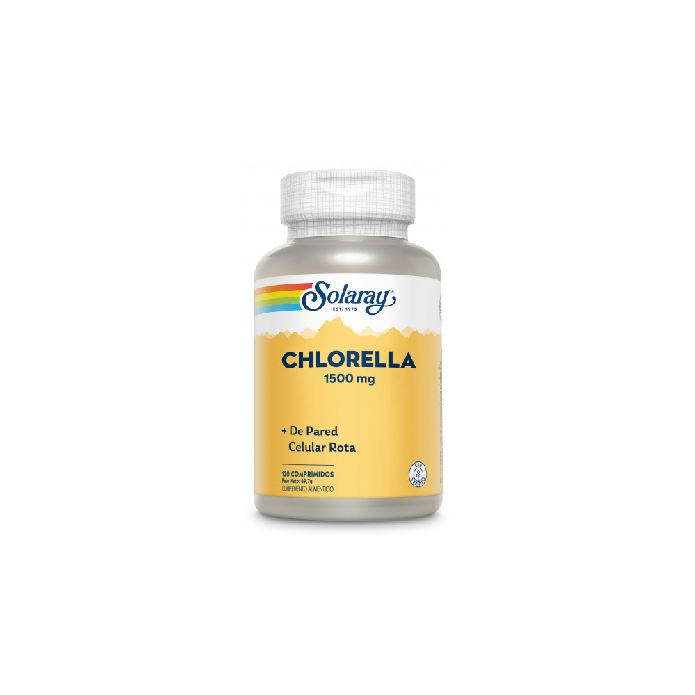 Comprar CHLORELLA 1500 MG 120 COMP SUNNY GREEN SOLARAY online
