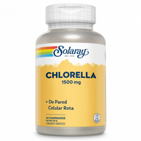 Comprar CHLORELLA 1500 MG 120 COMP SUNNY GREEN SOLARAY online
