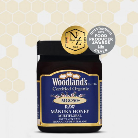 Comprar ORGANIC MONOFLORAL RAW MGO50+ 250 GRS WOODLANS - Coliseum