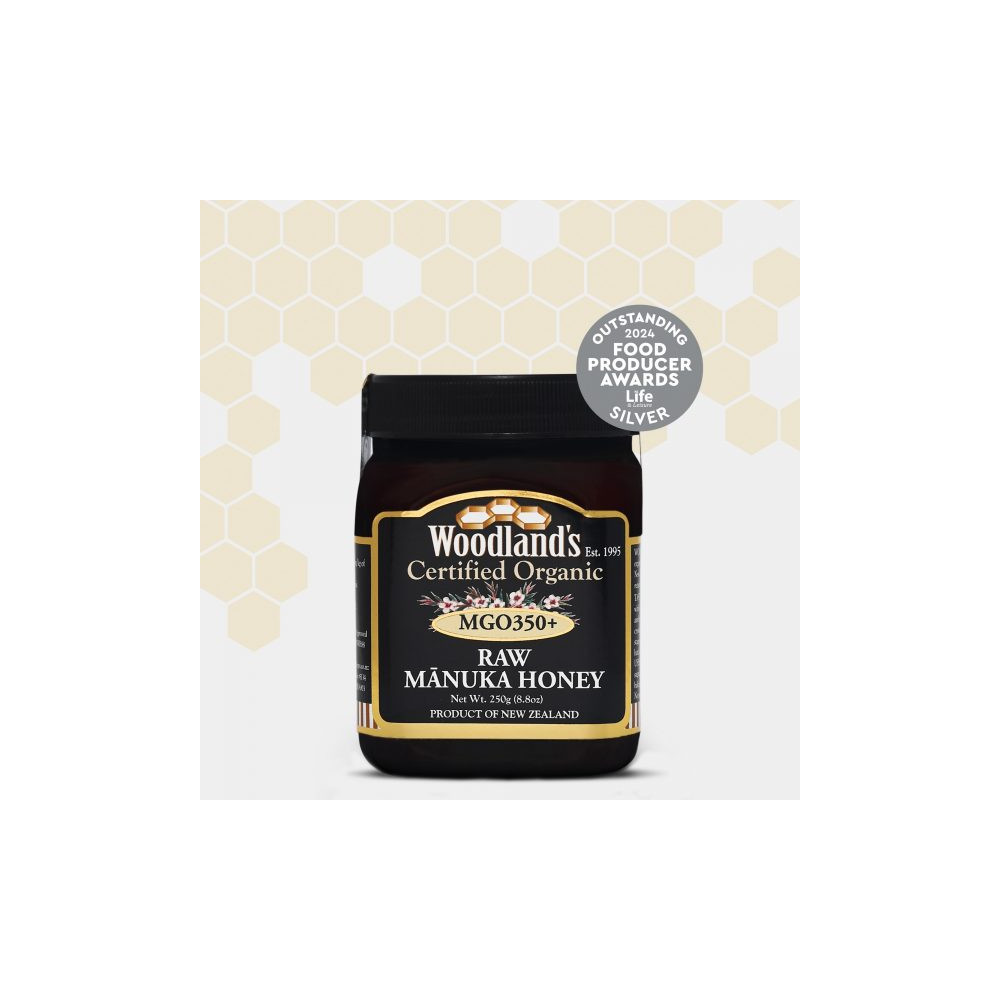 Comprar ORGANIC MONOFLORAL RAW MGO350+ 250GR WOODLANDS - Coliseum