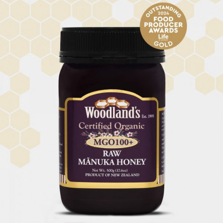 Comprar ORGANIC MONOFLORAL RAW MGO100+ 500GRS WOODLANDS - Coliseum