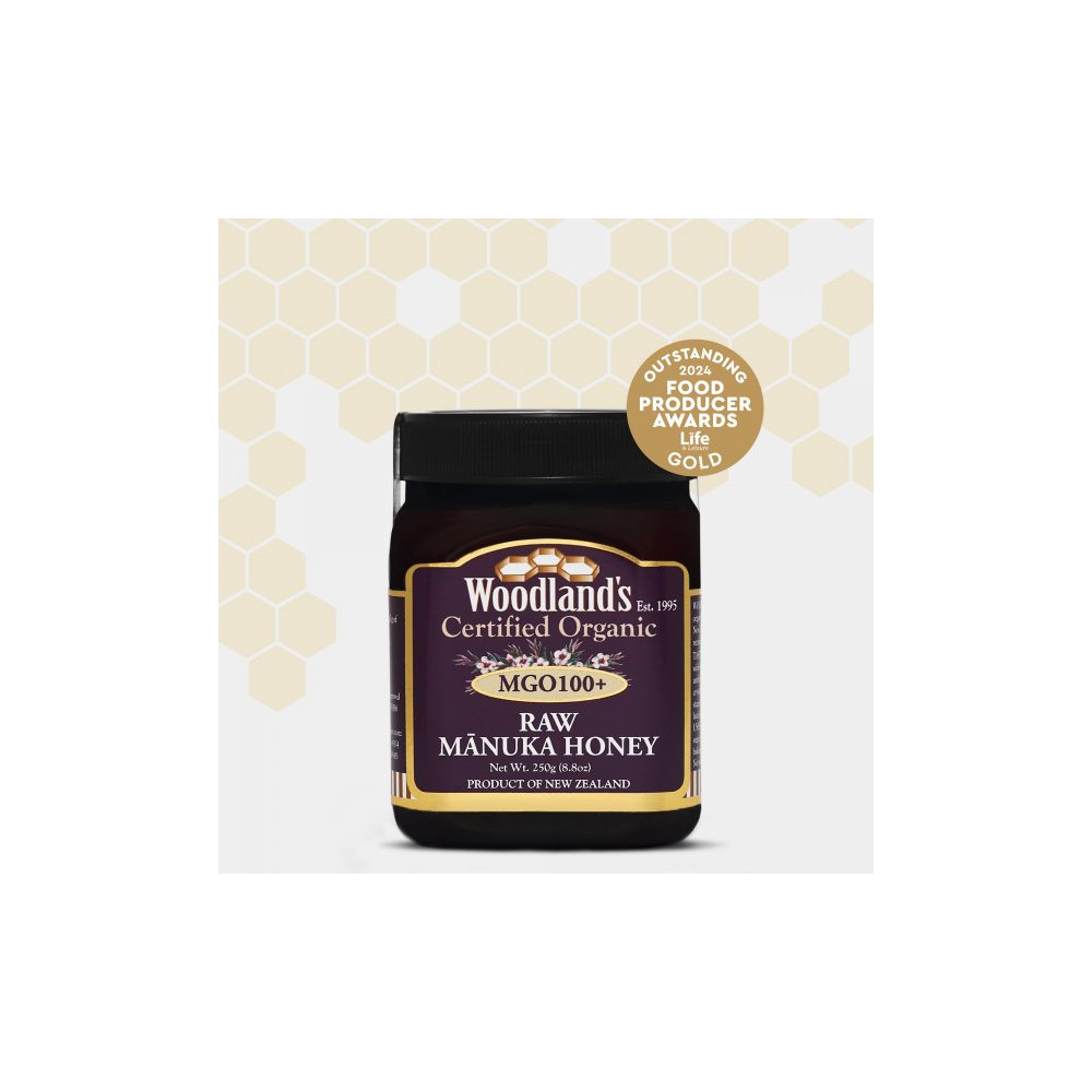 Comprar ORGANIC MONOFLORAL RAW MGO100+ 250 GRS WOODLANDS - Coliseum