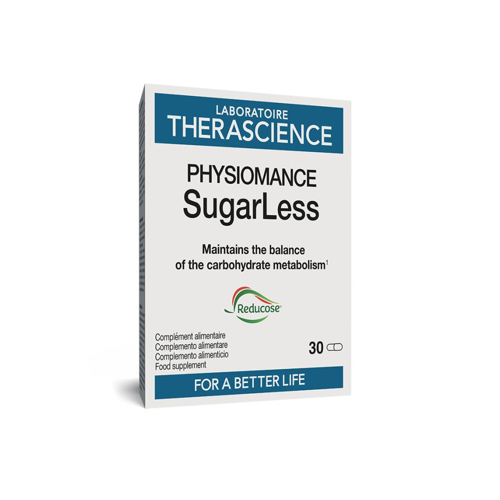 Comprar online SUGARLESS 30 CAPS PHYSIOMANCE THERASCIENCE - Coliseum