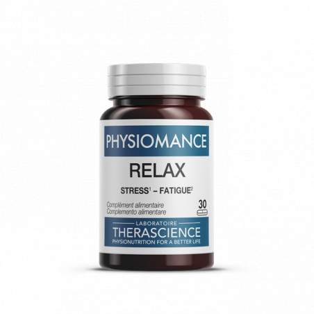 Comprar RELAX 30 COMP PHYSIOMANCE THERASCIENCE- Farmacia Coliseum