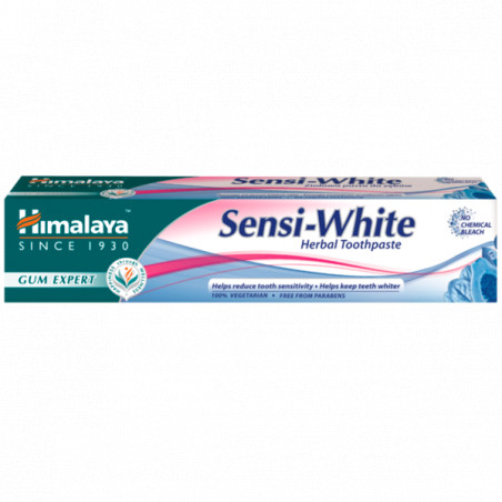 DENTIFRICO SENSIBILIDAD BLANQUEADOR SENSI WHITE 100 ML HIMALAYA