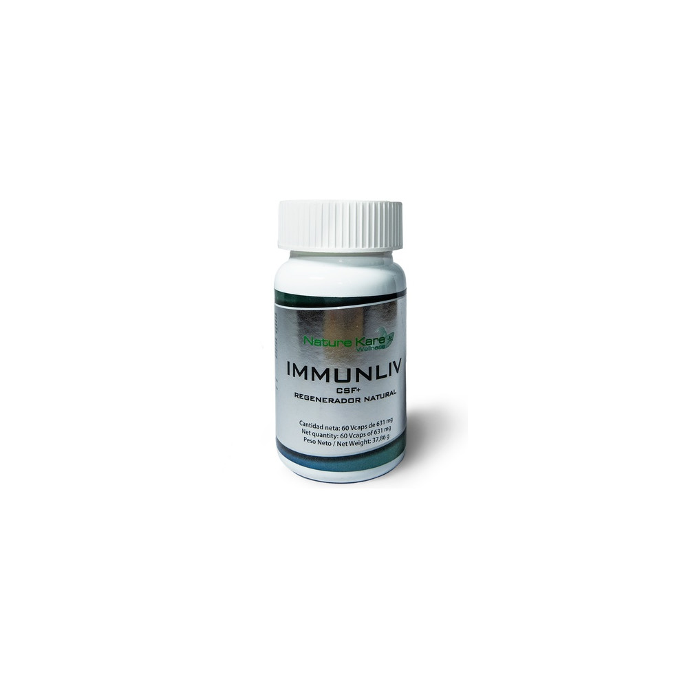 Comprar INMUNLIV CSF 60 CAP NATURE KARE WELLNESS - Farmacia Coliseum