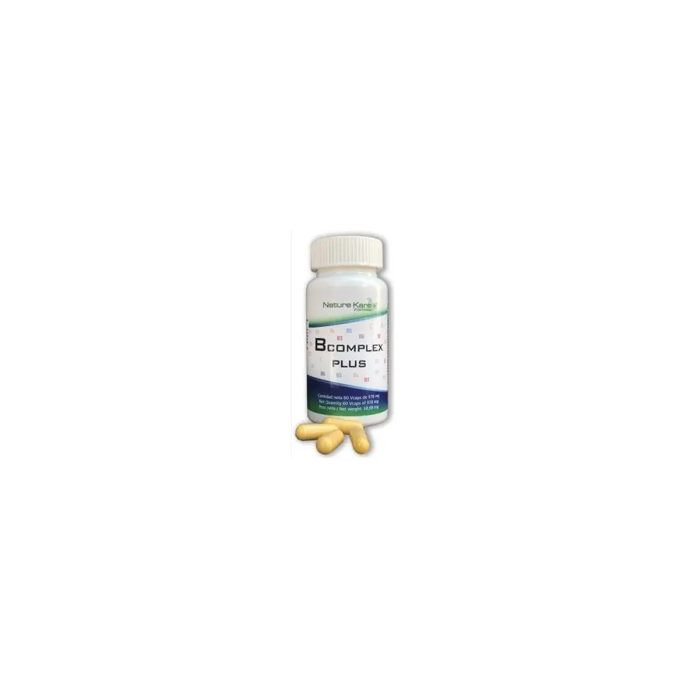 Comprar online B COMPLEX PLUS 60 CAP NATURE KARE WELLNESS - Coliseum