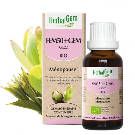 Comprar online FEM 50+ GEM GC22 30 ML BIO HERBALGEM- Farmacia Coliseum