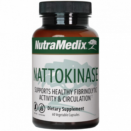 Comprar NATTOKINASE (NATOKINASA) 2000 FU 60 CAP NUTRAMEDIX -  Coliseum