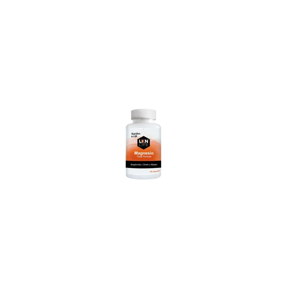 Comprar online MAGNESIO TRIPLE FORMULA 120 CAP LKN - Farmacia Coliseum