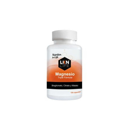 Comprar online MAGNESIO TRIPLE FORMULA 120 CAP LKN - Farmacia Coliseum