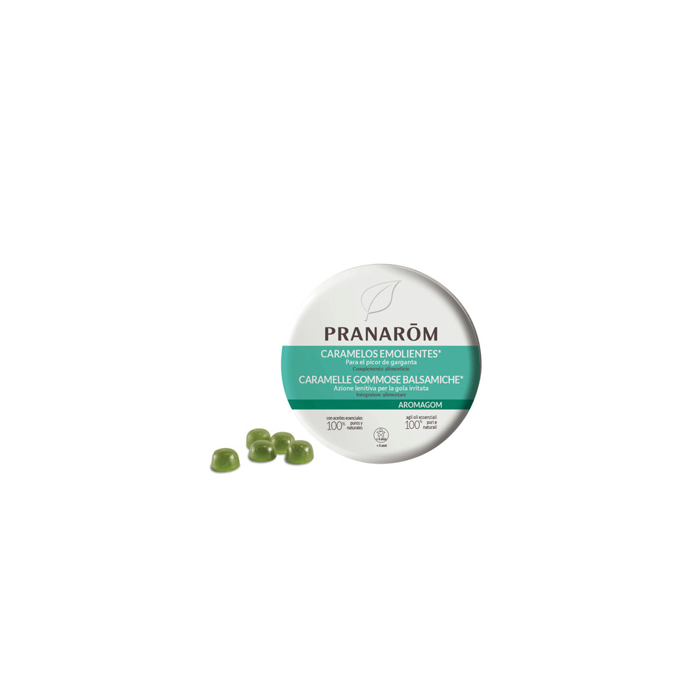 AROMAFORCE CARAMELOS EMOLIENTE MENTA 45 GOMINOLAS PRANAROM - Coliseum