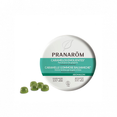 AROMAFORCE CARAMELOS EMOLIENTE MENTA 45 GOMINOLAS PRANAROM - Coliseum