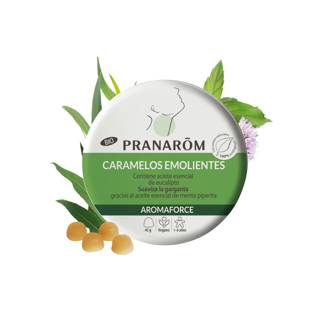 Comprar CARAMELOS EMOLIENTE 45 GOMINOLAS PRANAROM | Farmacia Coliseum