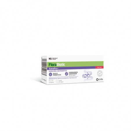 Comprar NS SUEROBIOTIC FRESA 6 SOBRES CINFA online - Farmacia Coliseum