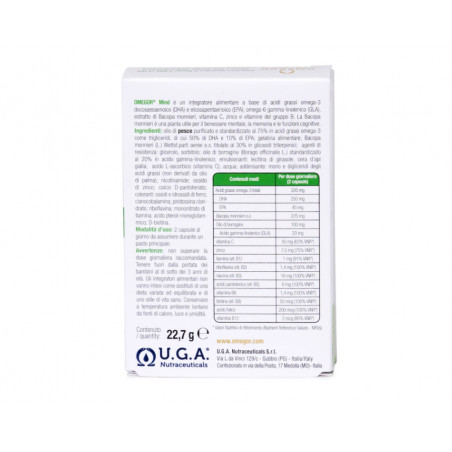 Comprar online OMEGOR MIND 30 PERLAS UGA NUTRACEUTICALS - Farmacia Coliseum