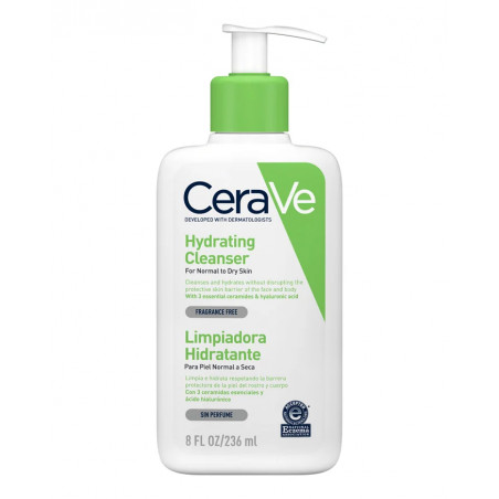 Comprar online CERAVE LIMPIADORA HIDRATANTE 236 ML - Farmacia Coliseum
