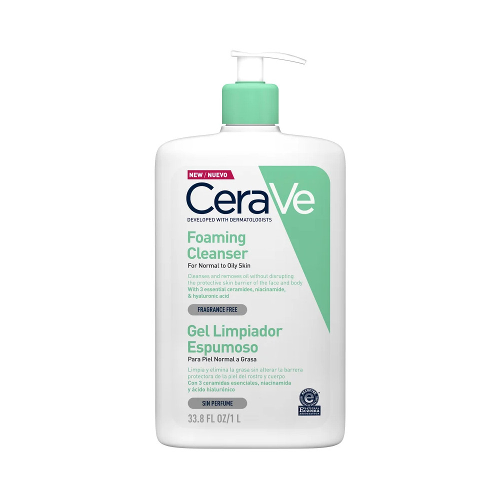 Comprar CERAVE GEL LIMPIADOR ESPUMOSO FAMILIAR 1000 ML - Coliseum