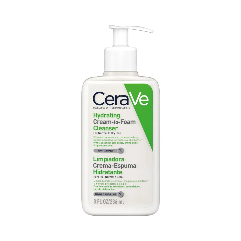 Comprar CERAVE CREMA-ESPUMA HIDRATANTE 236 ML - Farmacia Coliseum