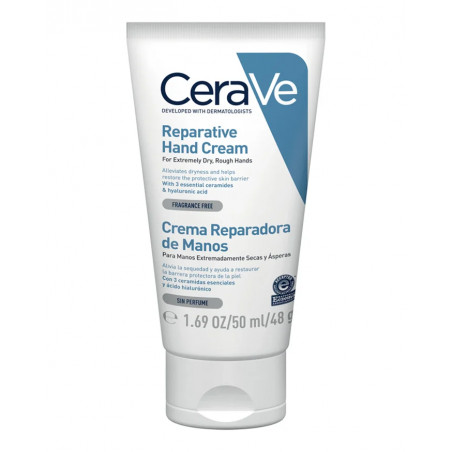 Comprar online CERAVE CREMA REPARAD MANOS 50 ML - Farmacia Coliseum