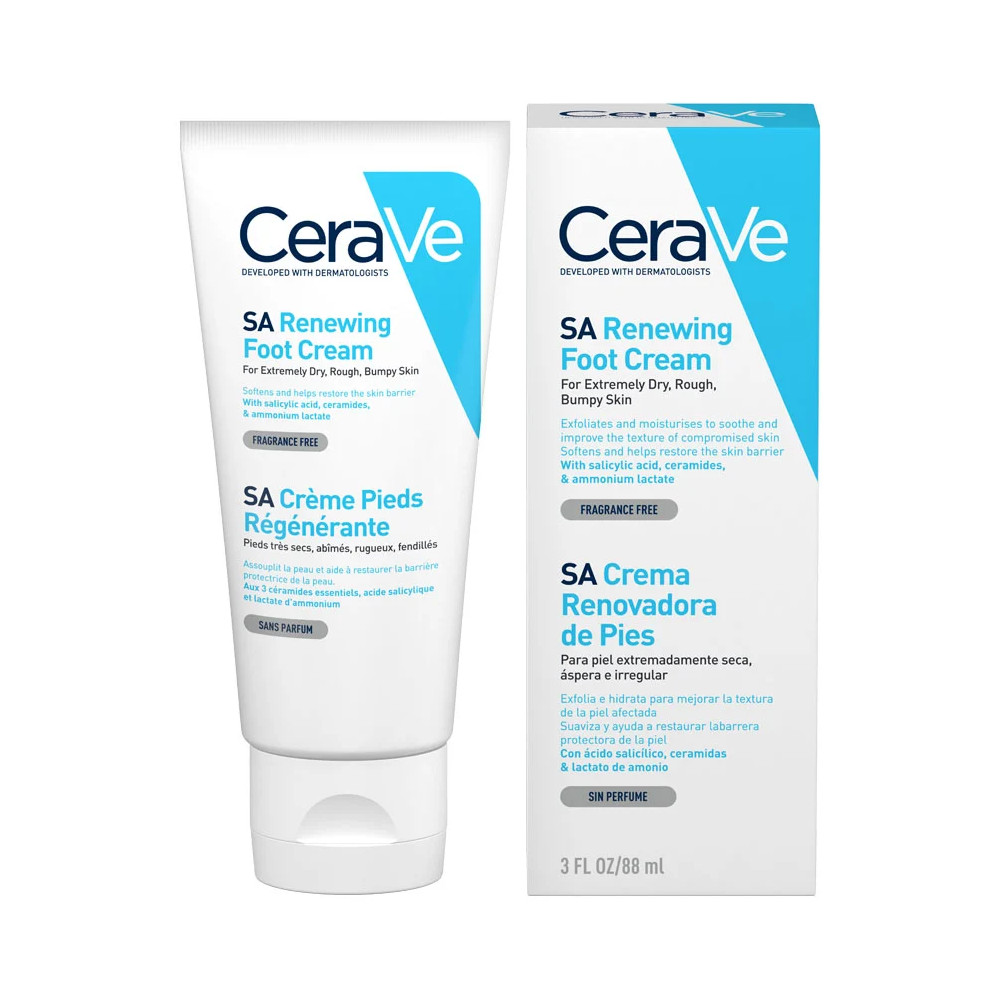 Comprar online CERAVE CREMA RENOVADORA PIES 88 ML - Farmacia Coliseum