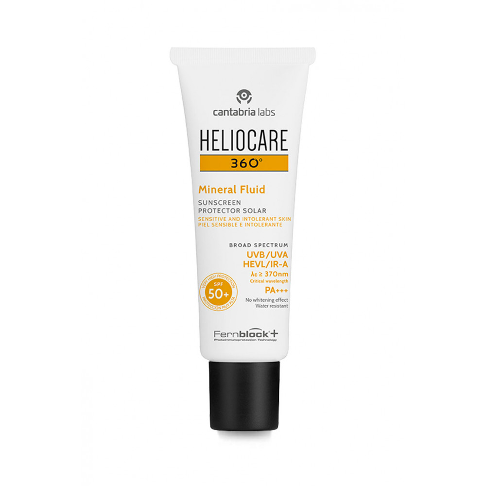 FOTOPROT HELIOCARE 360 MINERAL TOLERANCE FLUID SPF 50 50 ML - Coliseum
