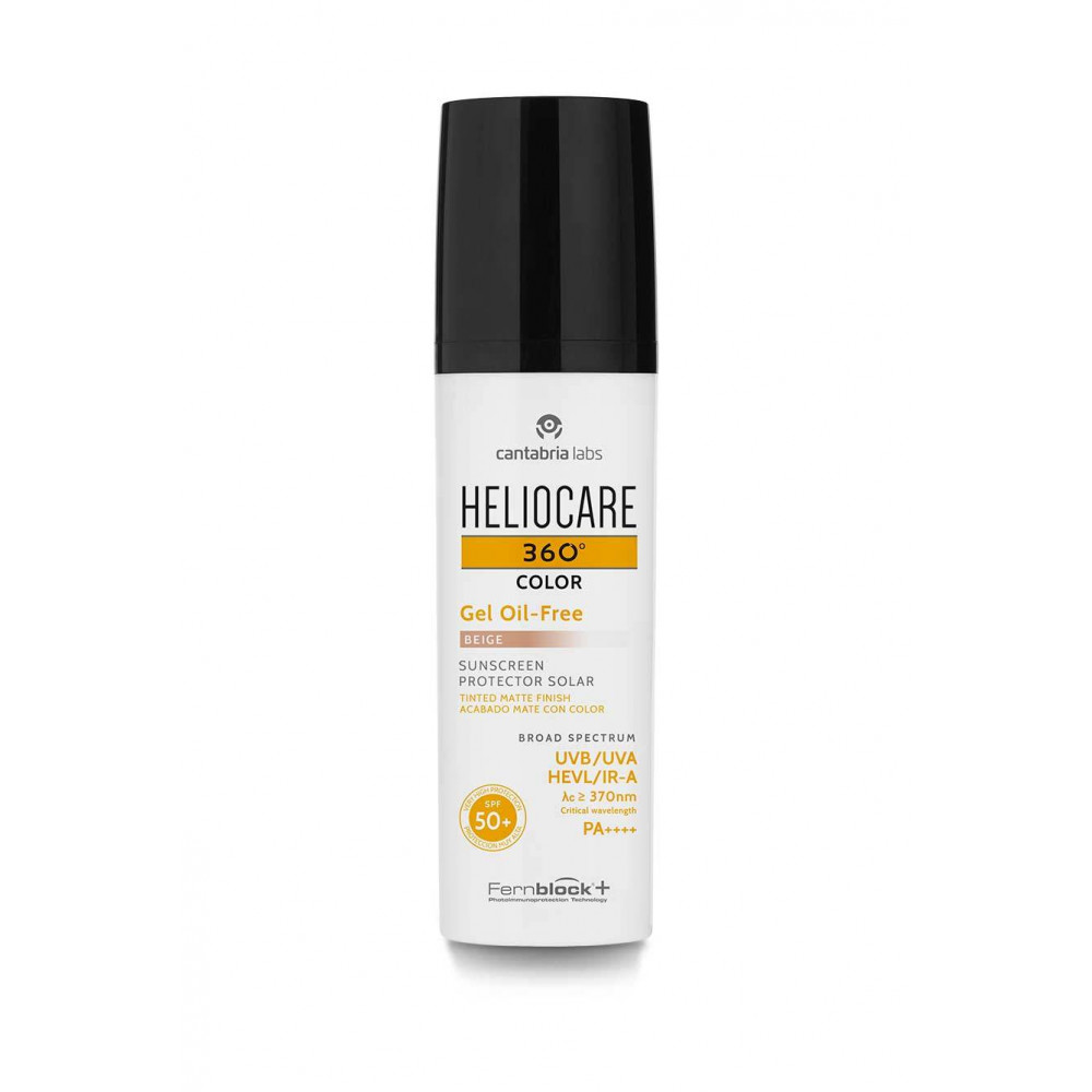FOTOPROT HELIOCARE 360 GEL OIL FREE COLOR BRONZE SPF 50+ 50 ML