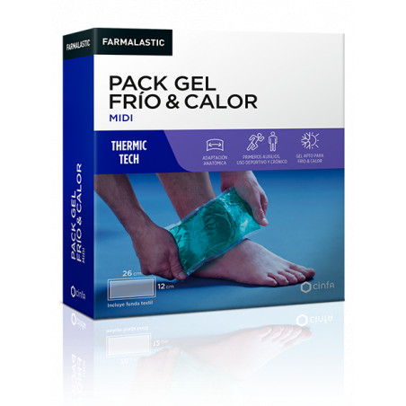 Comprar online FARMALASTIC PACK GEL FRIO Y CALOR MIDI CINFA - Coliseum