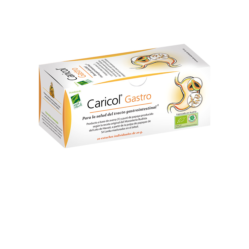 Comprar CARICOL GASTRO 20 STICKS CIEN POR CIEN NATURAL - Coliseum
