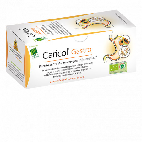 Comprar CARICOL GASTRO 20 STICKS CIEN POR CIEN NATURAL - Coliseum